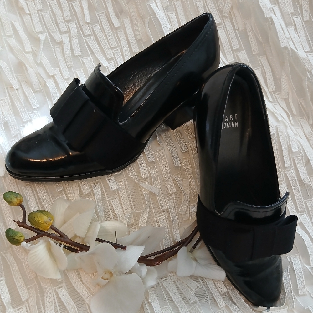 Stuart Weitzman 'Atabow' Smoking Loafers